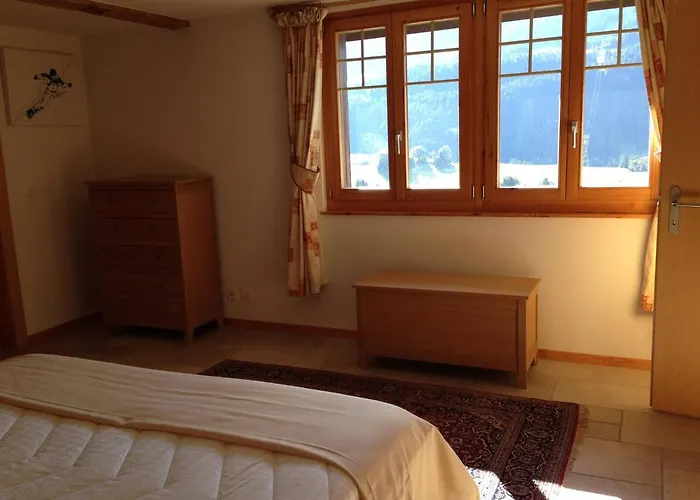 Apartman Great View Floor Spacious Flat With Pool And Gym Chateau-d'Oex