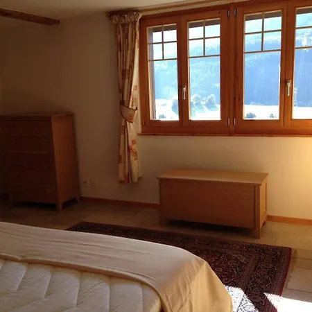 Apartament Great View Floor Spacious Flat With Pool And Gym Chateau-d'Oex